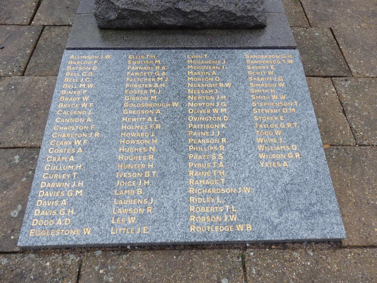 Ferryhill S New Memorial Installed In Time For Remembrance The Northern Echo