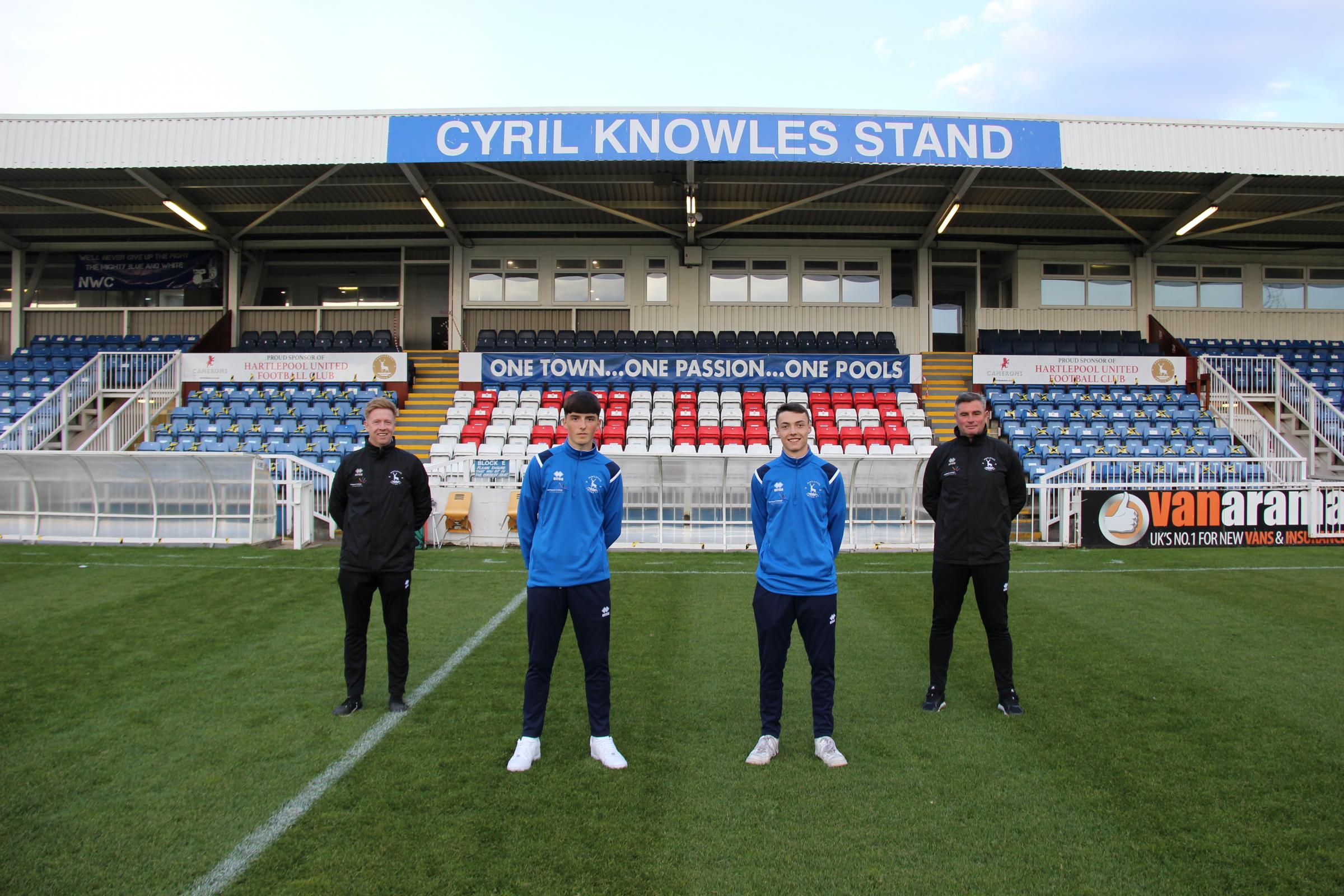 Hartlepool United's youngsters told there is a path to the first team