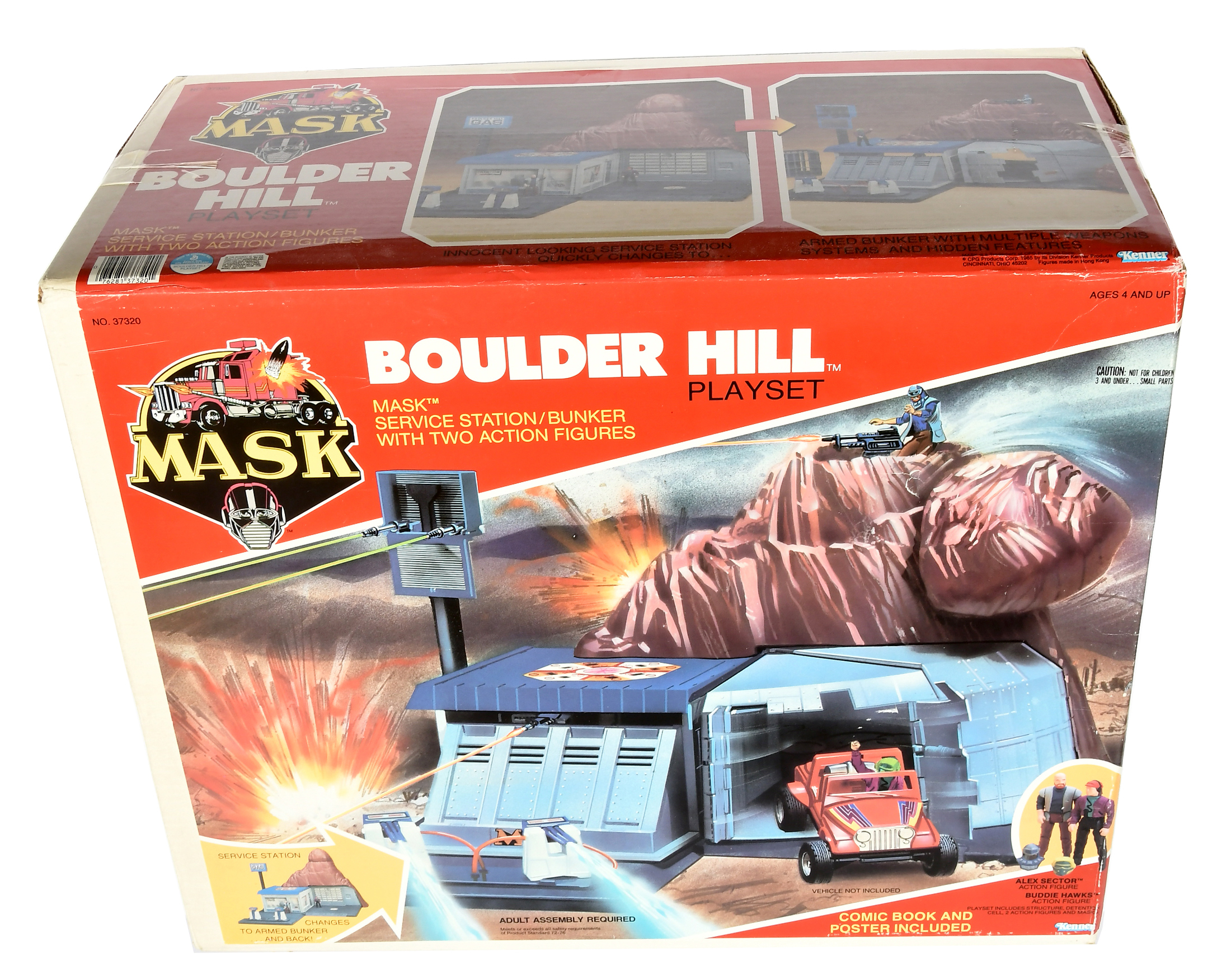 Kenner M.A.S.K MASK Boulder Hill Play-set, within sealed packaging.Estimate: £500 - £1000