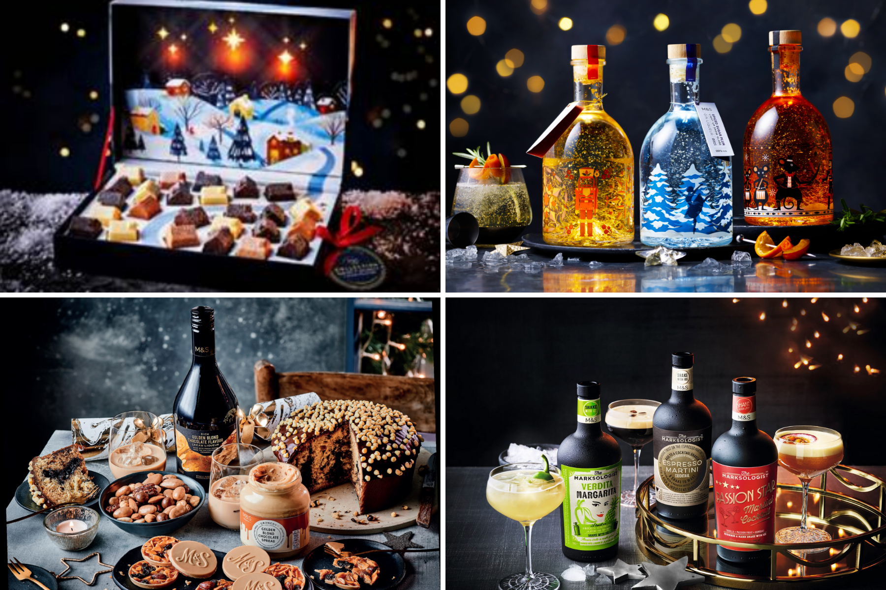 New M S Christmas Range Includes Snow Globe Liqueurs Light Up Chocolate Box The Northern Echo