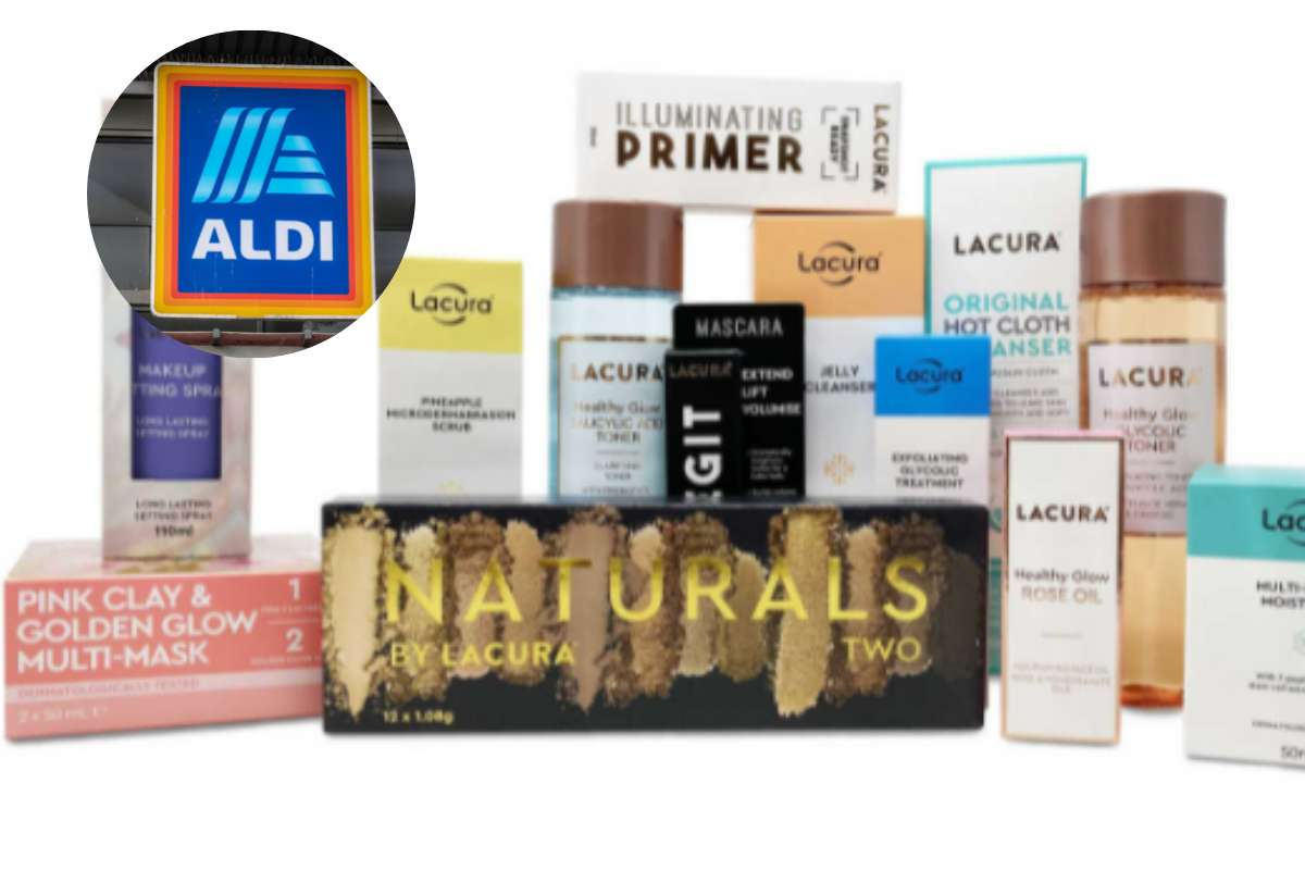 Aldi’s Lacura has launched skincare and makeup bundles