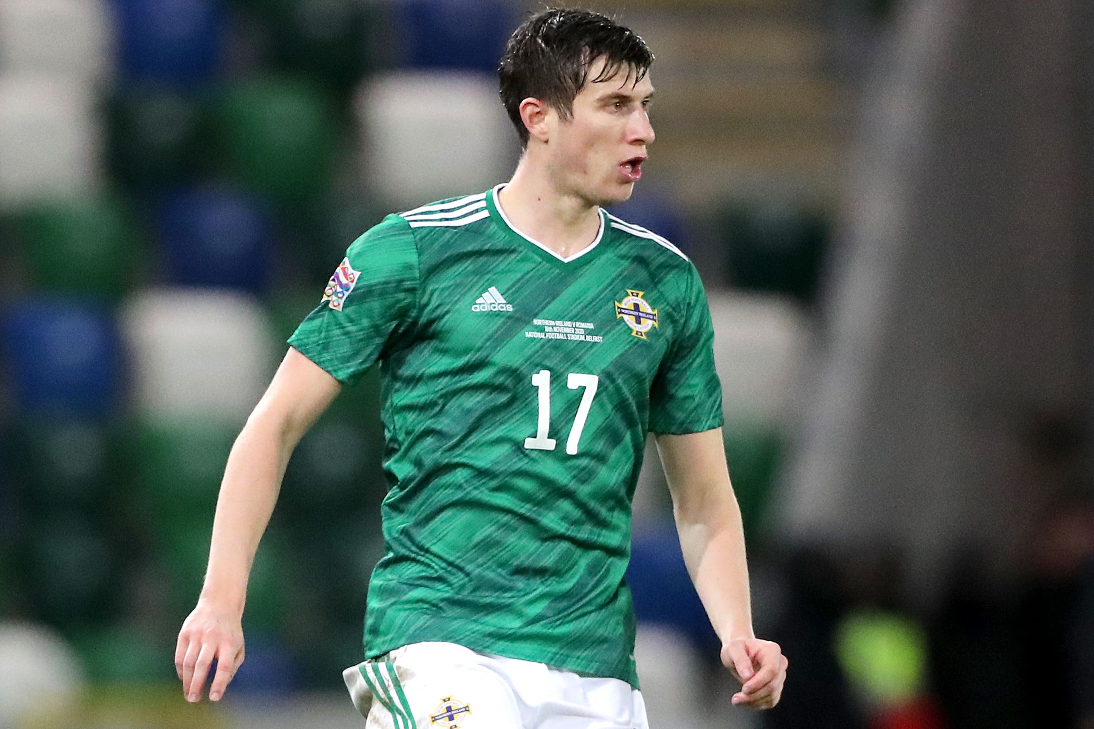 Paddy McNair: Boro defender continues recovery by Northern Ireland friendly outing