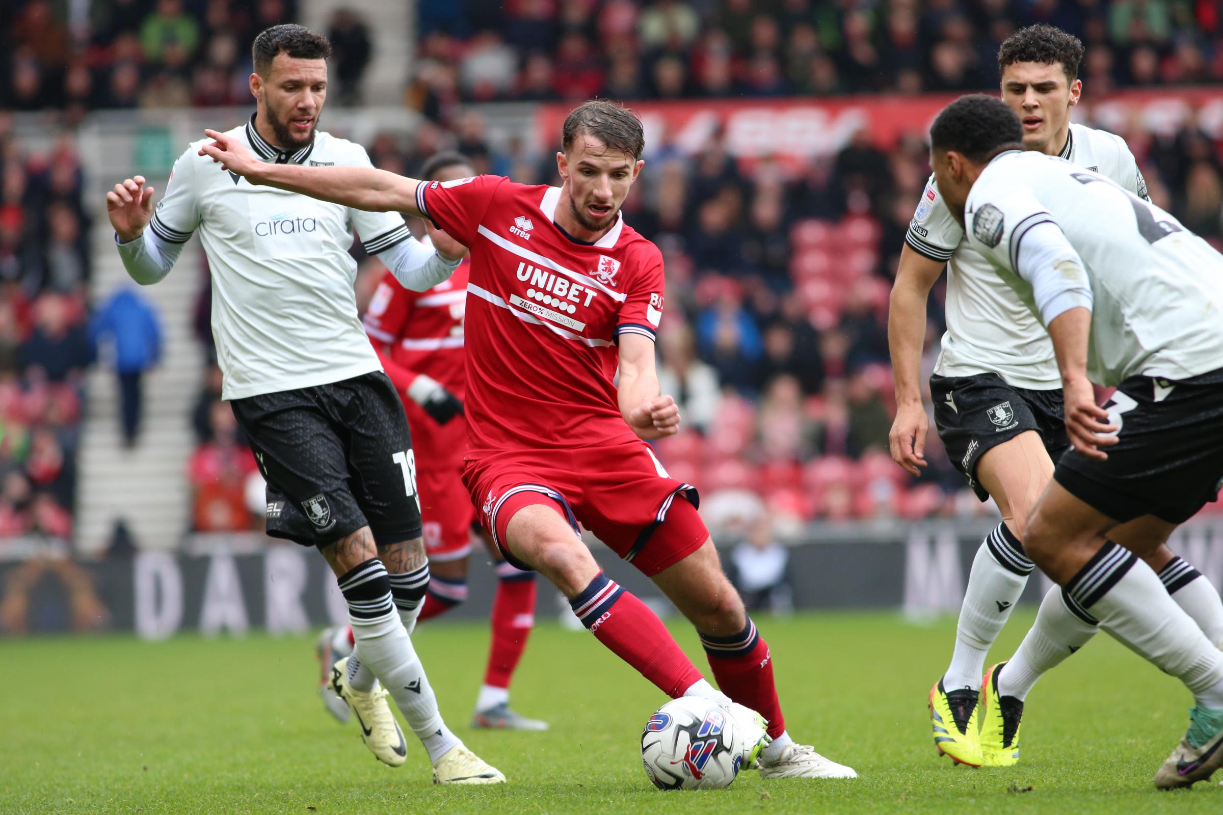 Dan Barlaser is Man of the Match in Middlesbrough win over Sheff Wed
