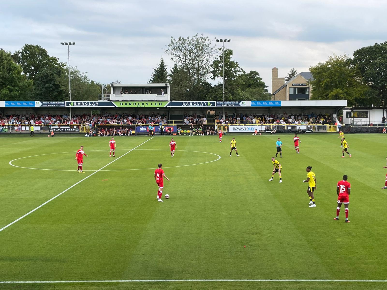 Harrogate Town 0 Middlesbrough 0: Aidan Morris catches the eye