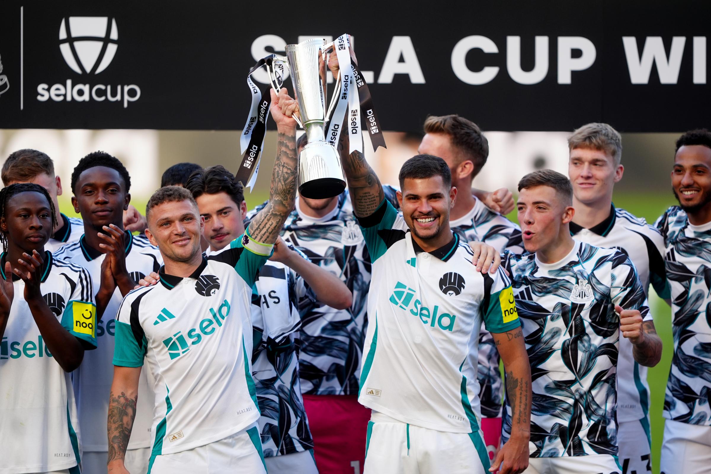 Newcastle celebrate Sela Cup success as summer signing makes debut