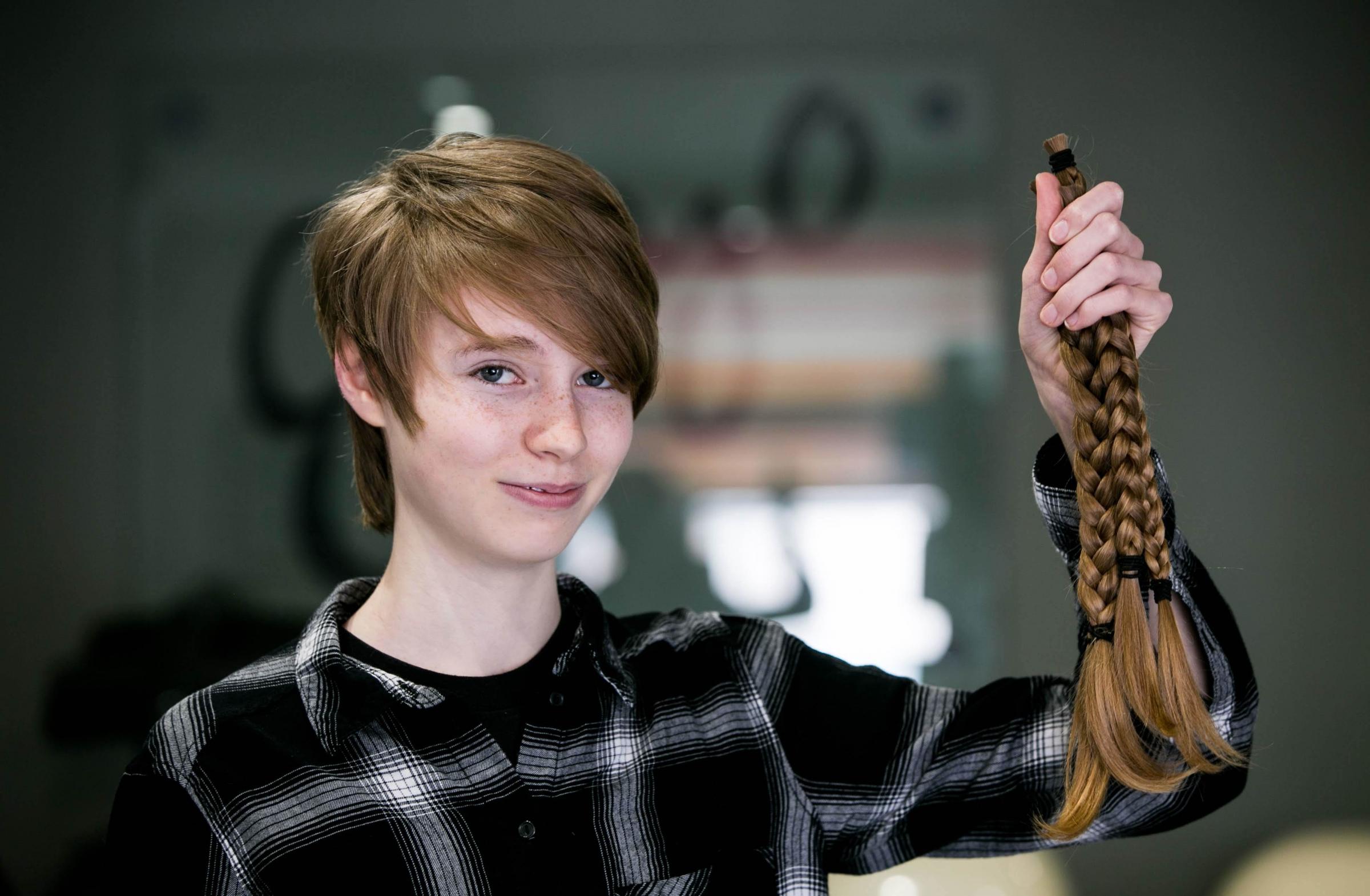 donating hair for children's wigs uk